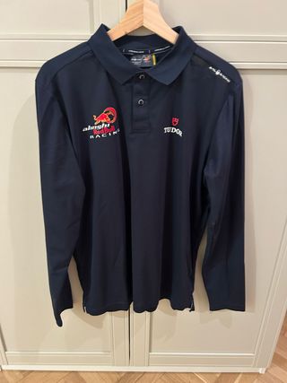 Polo Red Bull Alinghi Racing manga larga