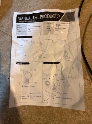 Rodillo para bicicleta