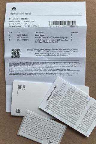 Huawei Pura 70 Pro Negro