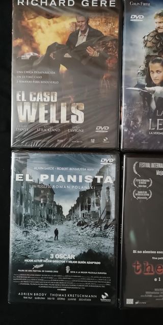 Lote 6 DVD Sin Abrir