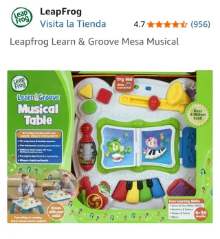 Mesa de actividades LeapFrog 6-36 meses