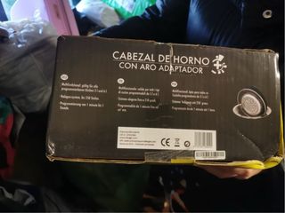 Cabezal Horno Olla GM con Aro Adaptador
