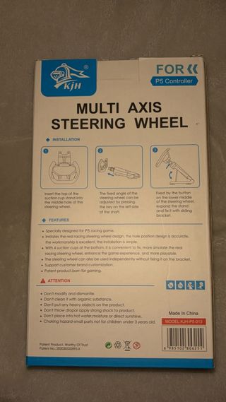 Volante KJH para mando PS5