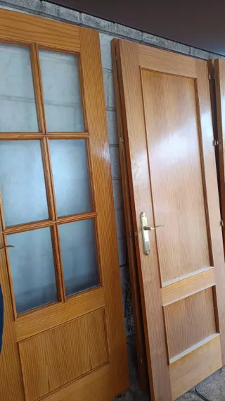 Puertas de madera para interior