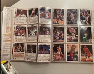 Raccoglitore card NBA Collector's Choice 95-96