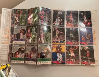 Raccoglitore card NBA Collector's Choice 95-96