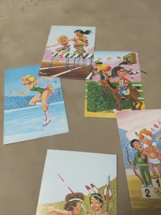 5 Postales Antiguas Deportes Años 90