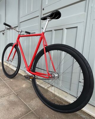 Bicicleta Fixie State & Company Roja