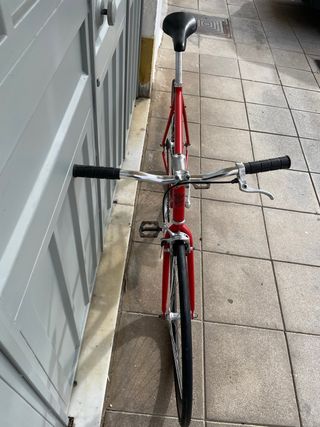 Bicicleta Fixie State & Company Roja
