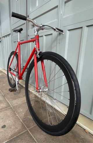 Bicicleta Fixie State & Company Roja