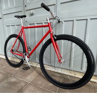Bicicleta Fixie State & Company Roja