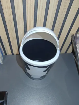 Cestino da scrivania panda