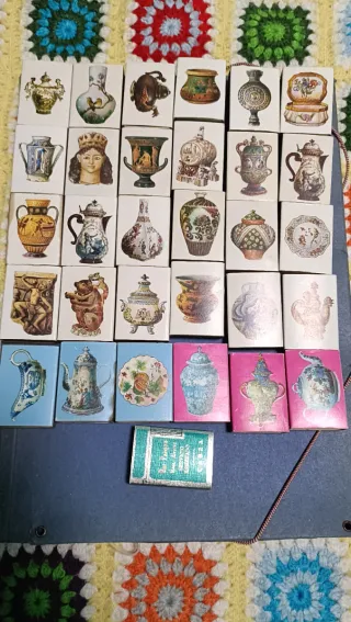 Colección Cajas Cerillas Cerámica