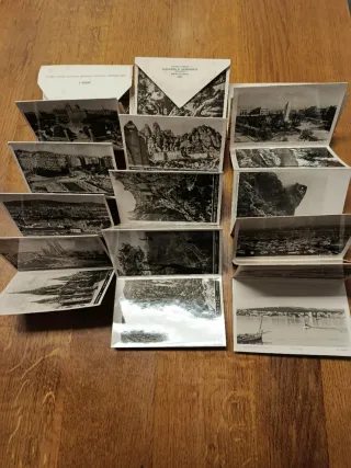 Lote 3 librillos Barcelona, Mallorca,Monserrat