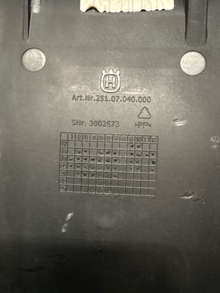 Asiento Husqvarna FE Original