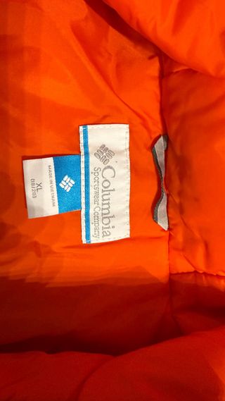 Chaqueta Columbia Talla XL Niño. Con etiqueta