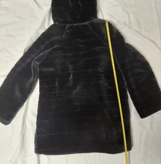 Giacca donna pelliccia sintetica con cappuccio