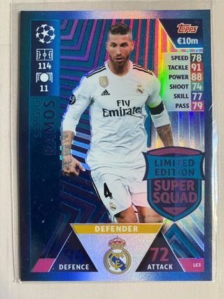 Cromo Sergio Ramos