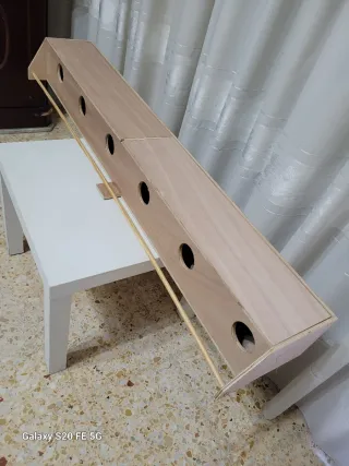 Nidos para agapornis de madera