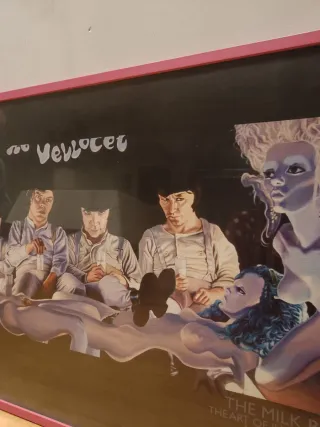 Póster enmarcado La Naranja Mecánica.