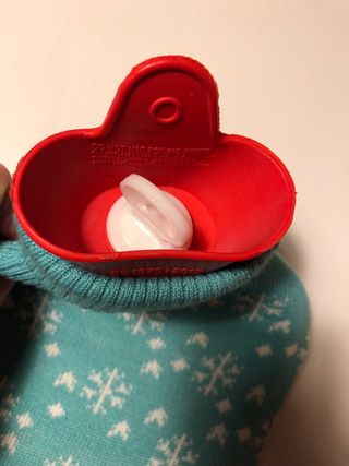 Bolsa de agua caliente con funda