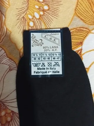 Calze lana uomo vintage