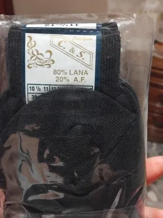 Calze lana uomo vintage