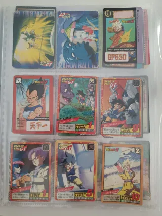 Lote 68 cromos Dragon Ball
