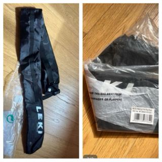 Borsa bastoncini Leki Nordic Walking nera