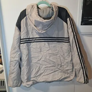 Reversible Adidas Chaquetón Beige/Negro