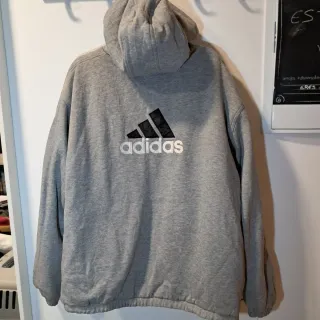 Reversible Adidas Chaquetón Beige/Negro