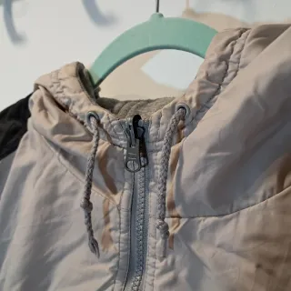 Reversible Adidas Chaquetón Beige/Negro