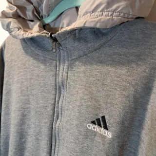 Reversible Adidas Chaquetón Beige/Negro