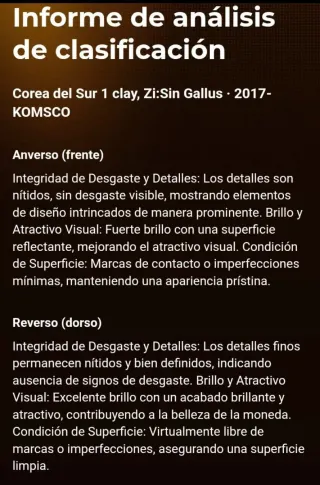 Corea del Sur 1 Clay 2017 Zi:Sin Gallus
