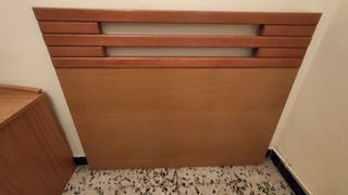 2 Cabeceros Cama Madera 90 X180