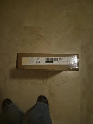 2 mesitas de noche Ikea STOMSÖ Madera Beige.