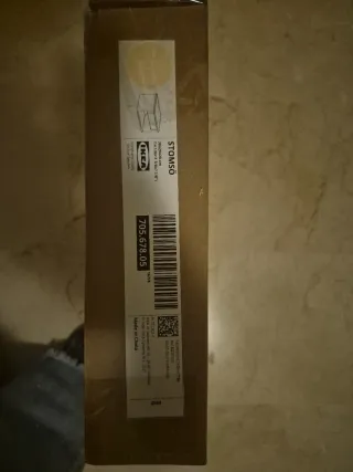 2 mesitas de noche Ikea STOMSÖ Madera Beige.