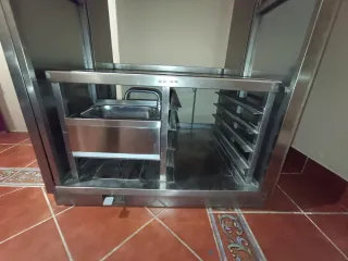 Armario inoxidable Hornos punto pan caliente