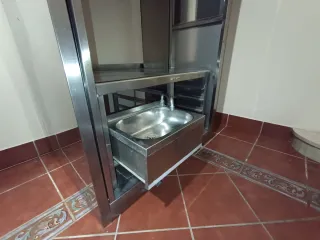 Armario inoxidable Hornos punto pan caliente