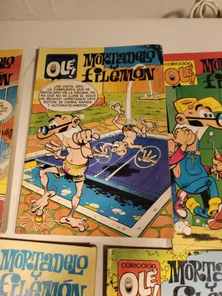 Lote comics Mortadelo y Filemón - Colección Olé (6