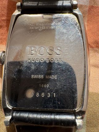 Reloj Hugo Boss Clásico Caballero Negro/Cromado