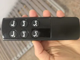 Cama articulada con mando 90x190.