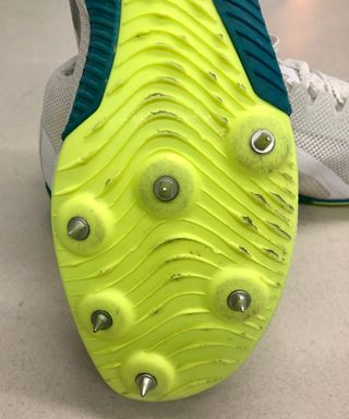 Zapatillas Clavos Nike Rival Multi Blancas