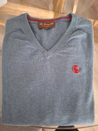 Jersey El Ganso,Purificación Garcia Talla L Azul G