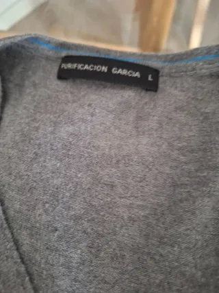 Jersey El Ganso,Purificación Garcia Talla L Azul G