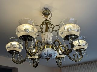 Lámpara de techo clásica / araña vintage