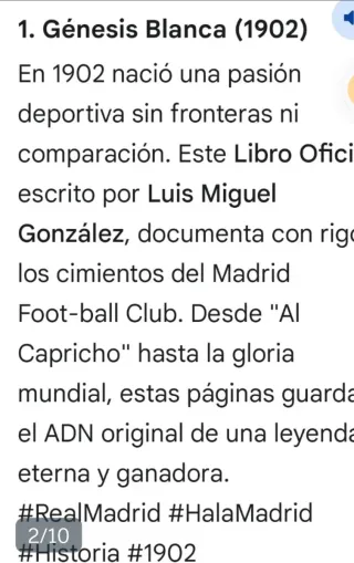 REAL MADRID Cien años Leyenda (1902-2002)1*EDICION