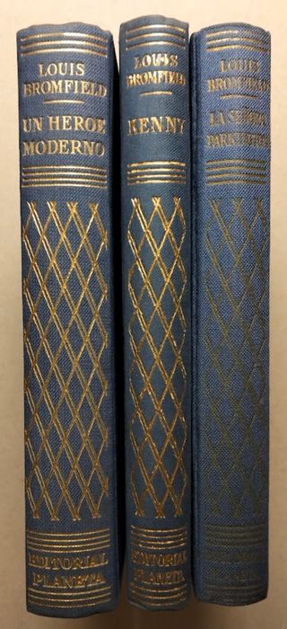 TRES NOVELAS DE LOUIS BROMFIELD