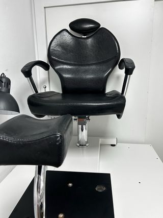 Mueble para pedicura con silla hidraulica