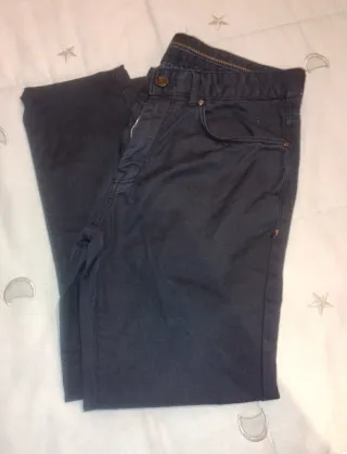 Pantalón Zara Negro Hombre